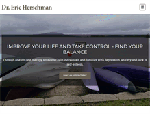 Tablet Screenshot of drericherschman.com